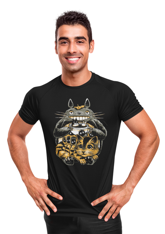 Playera Anime Hombre Totoro Studio Ghibli Beloma
