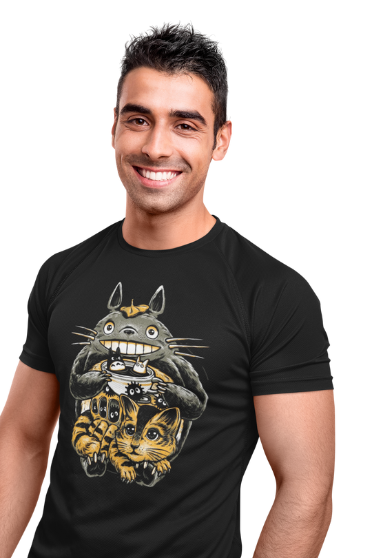 Playera Anime Hombre Totoro Studio Ghibli Beloma