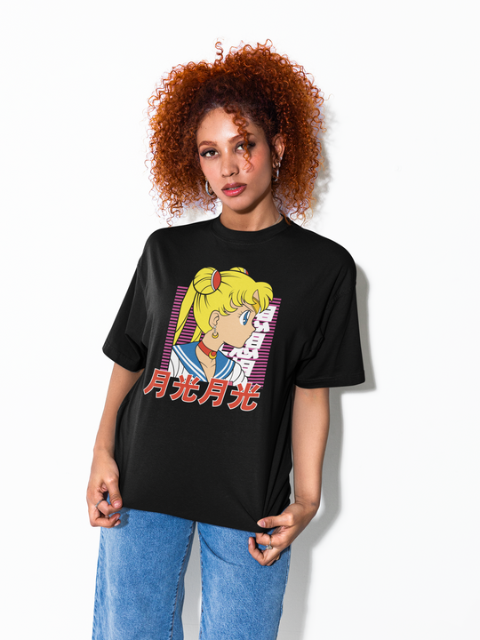 Playera Anime Mujer Sailor Moon Magia Poder Lunar Beloma