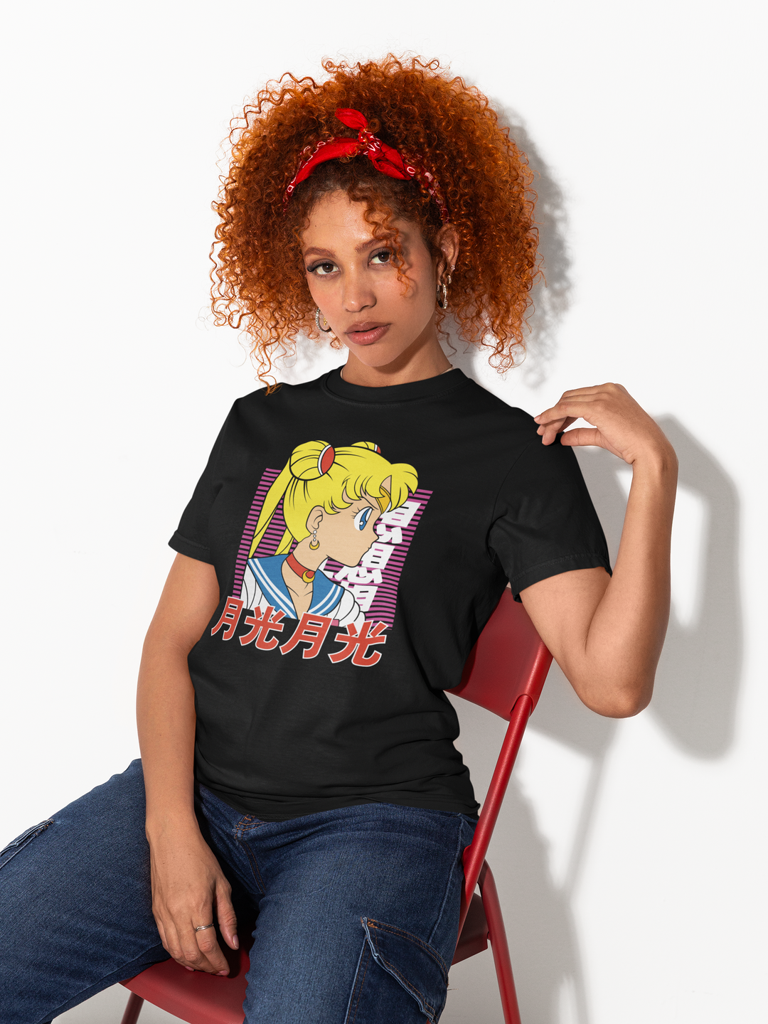 Playera Anime Mujer Sailor Moon Magia Poder Lunar Beloma
