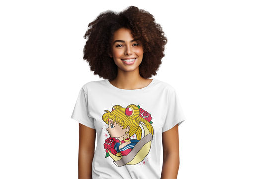Playera Anime Mujer Sailor Moon Magia Poder Lunar Beloma