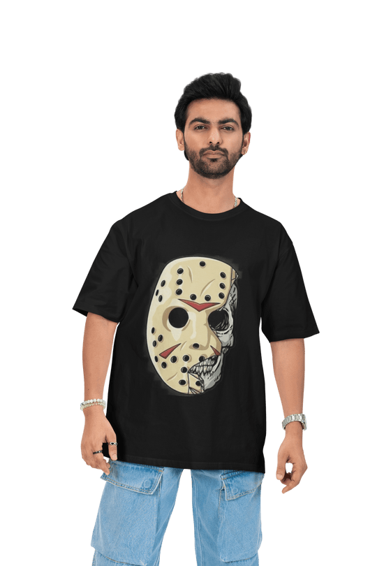 Playera Hombre Algodón Jason Viernes 13 Mask Películas Terror Beloma