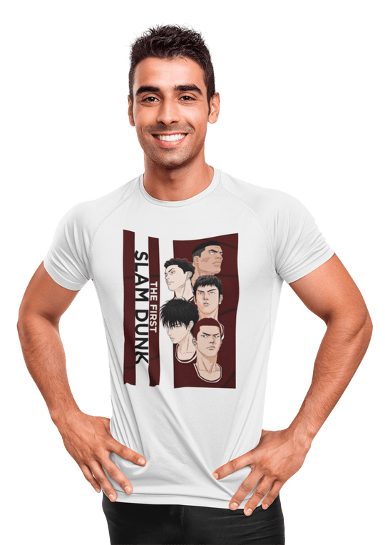 Playera Anime Hombre Slam Dunk Sakuragi Basquet Deporte Beloma