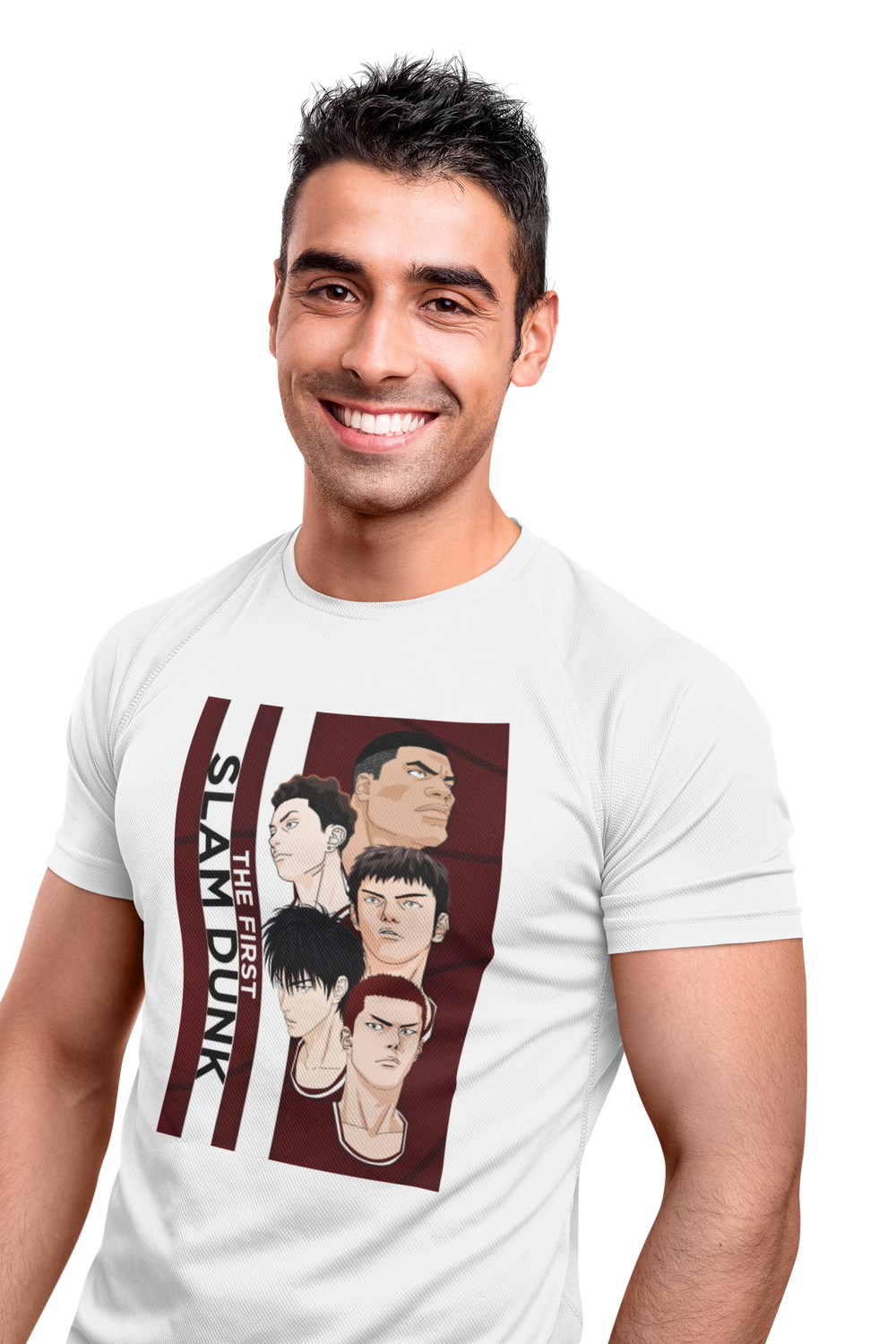 Playera Anime Hombre Slam Dunk Sakuragi Basquet Deporte Beloma