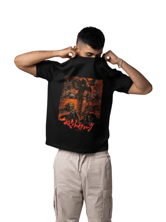 Playera Anime Hombre Algodon Berserk Beloma