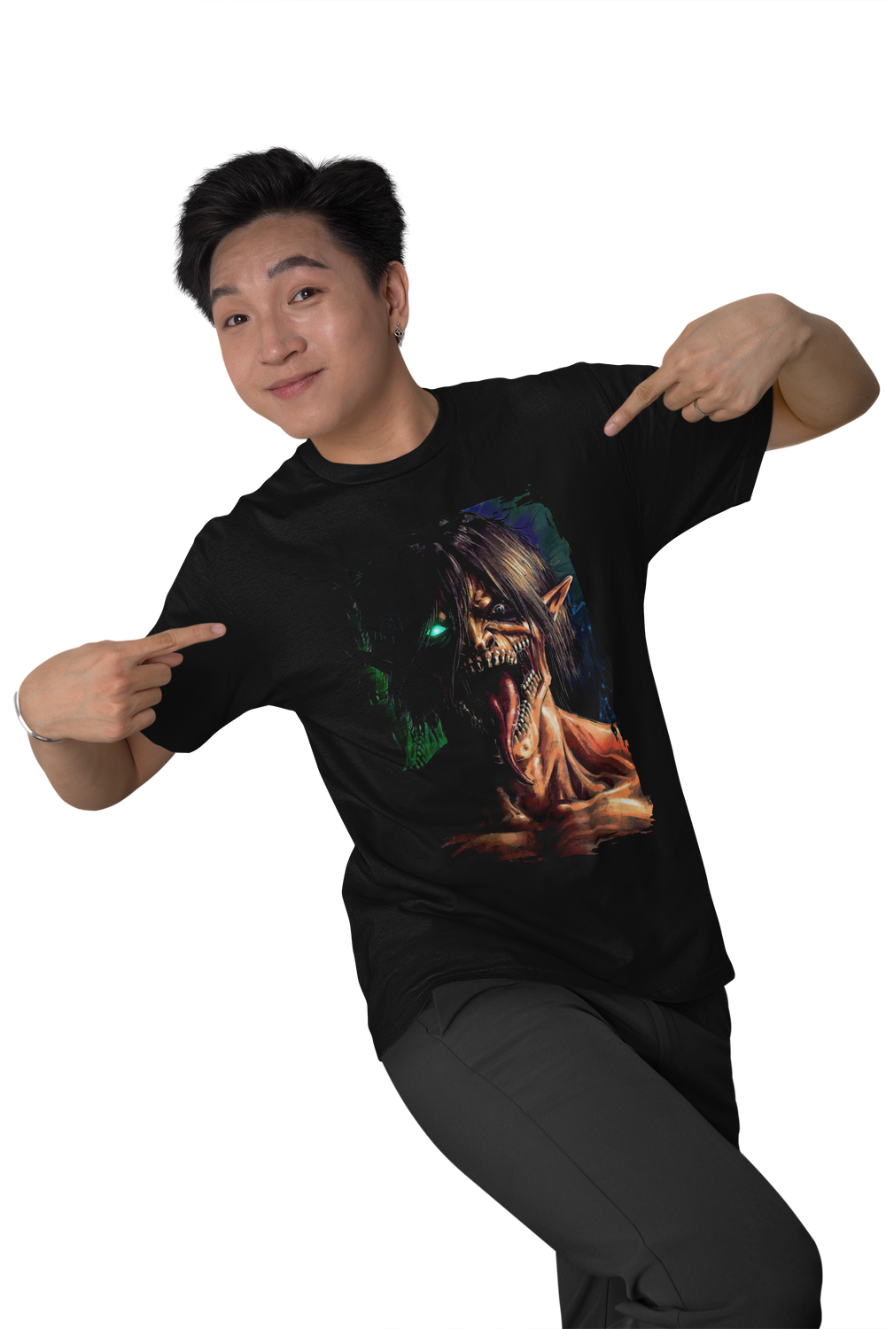 Playera Anime Hombre Algodon Attack Titan Beloma