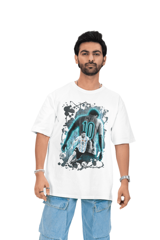 Playera Fútbol Hombre Algodón Messi - El 10