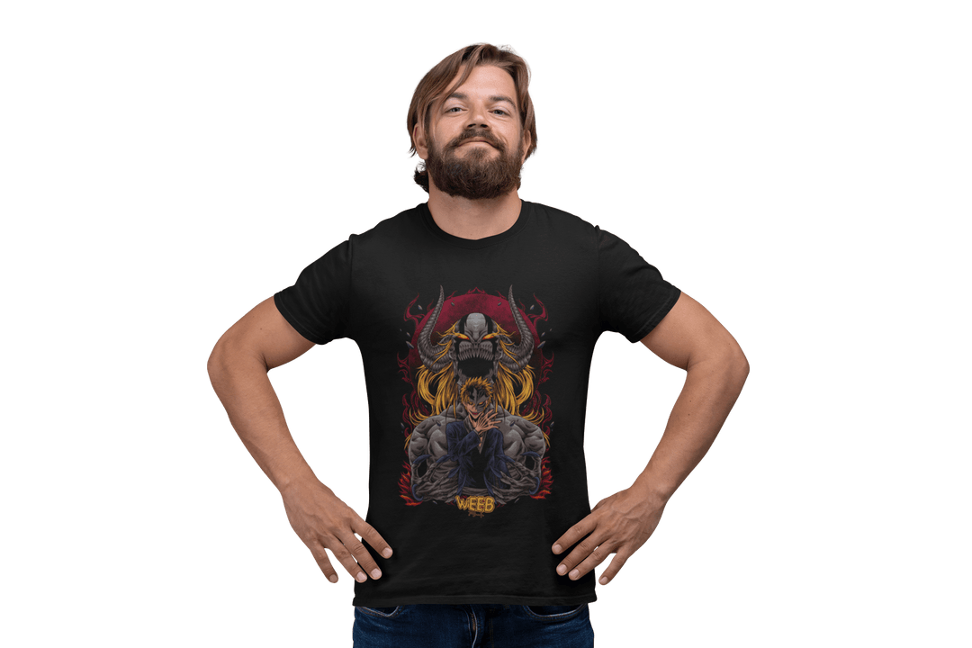 Playera Anime Hombre Algodon Bleach Ichigo Beloma