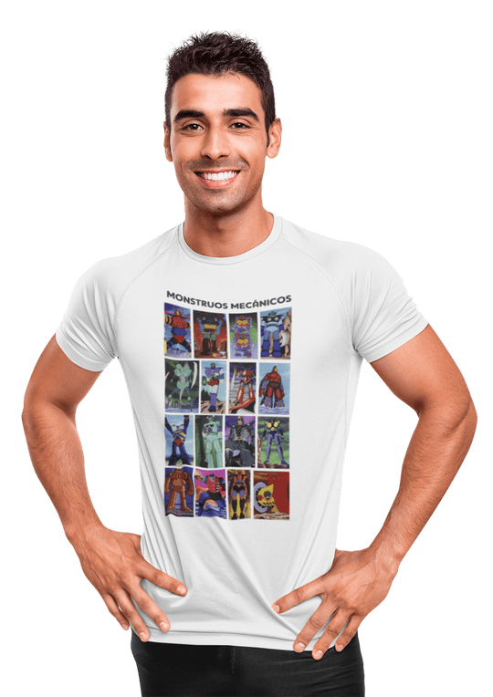 Playera Anime Hombre Algodon Mazinger Z Mecha Robots Beloma