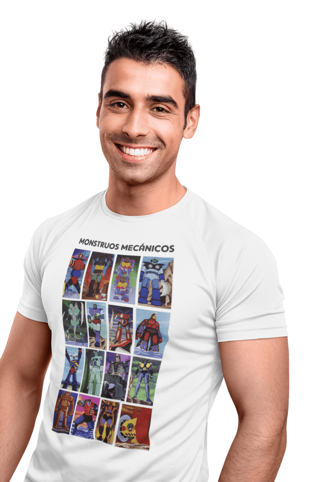 Playera Anime Hombre Algodon Mazinger Z Mecha Robots Beloma
