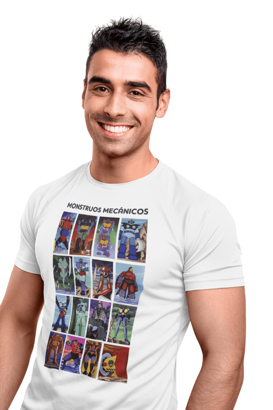 Playera Anime Hombre Algodon Mazinger Z Mecha Robots Beloma