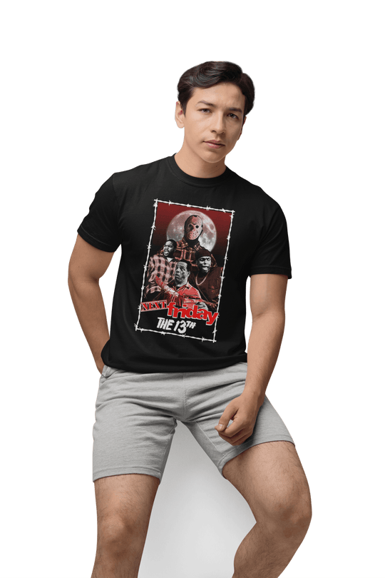 Playera Hombre Algodón Next Friday Viernes 13 Películas Terror Beloma
