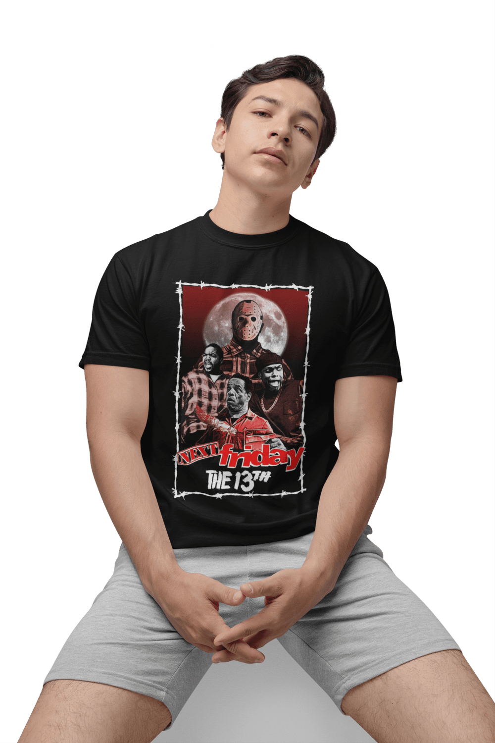 Playera Hombre Algodón Next Friday Viernes 13 Películas Terror Beloma