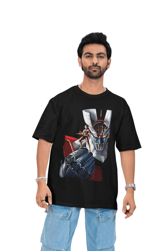 Playera Anime Hombre Algodon Mazinger Z Mecha Robots Beloma