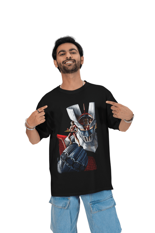Playera Anime Hombre Algodon Mazinger Z Mecha Robots Beloma