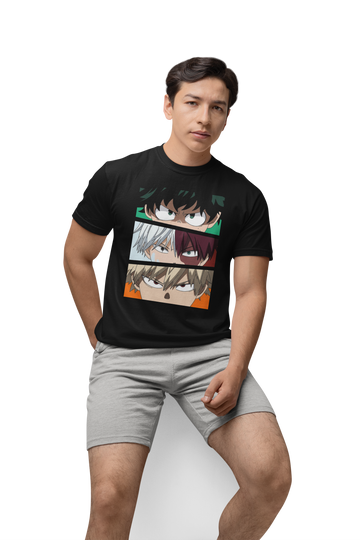 Playera Anime Hombre Algodon My Hero Academia Beloma