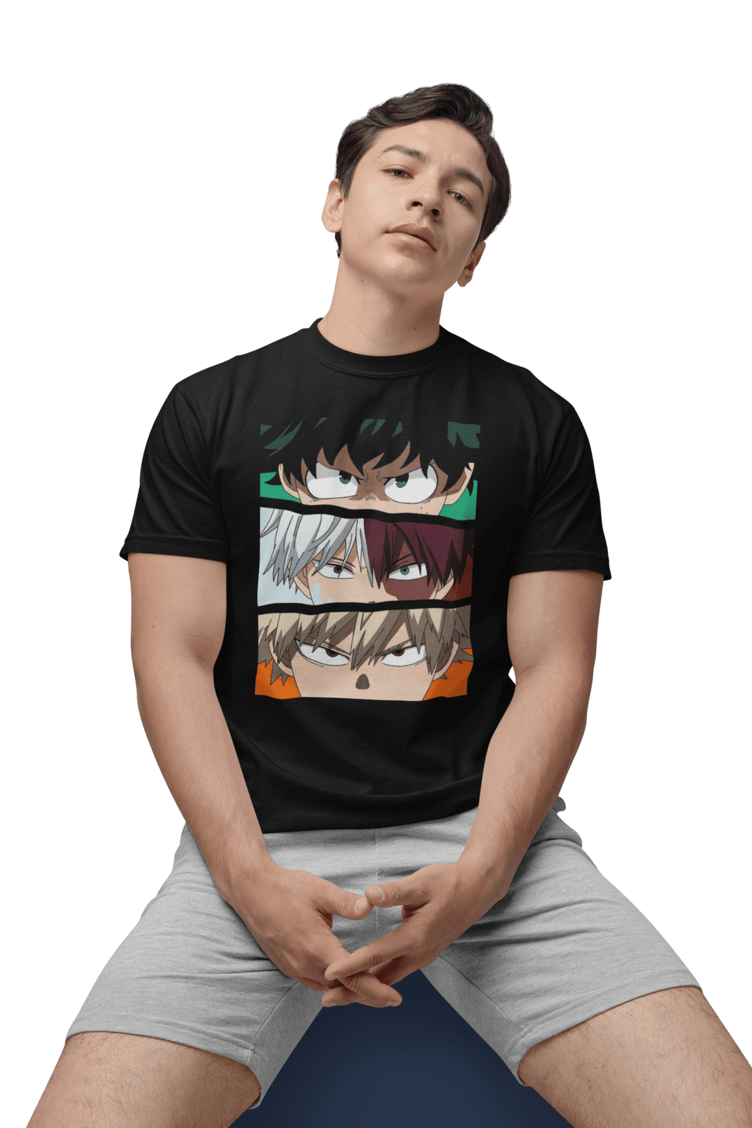 Playera Anime Hombre Algodon My Hero Academia Beloma