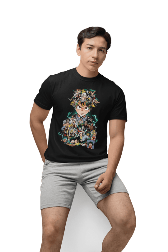 Playera Anime Hombre Algodon My Hero Academia Deku Beloma