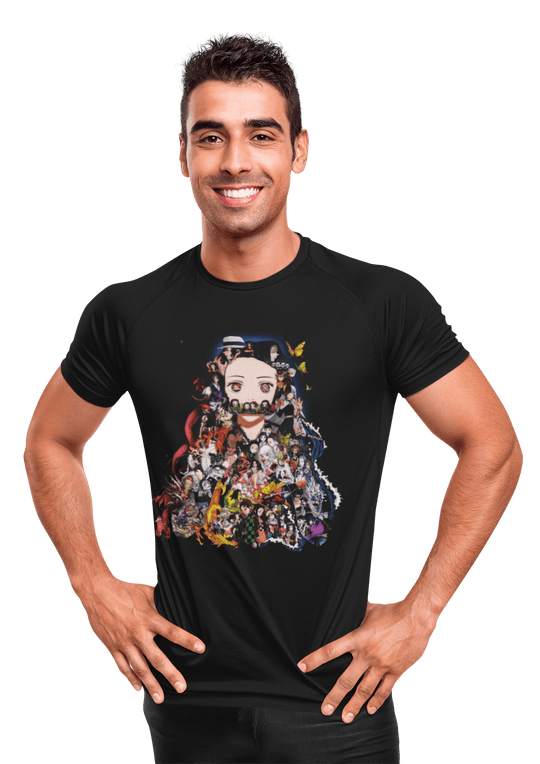 Playera Anime Hombre Algodon Demon Slayer Nezuko Kamado Beloma