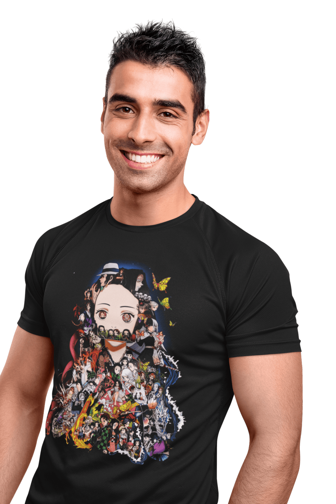 Playera Anime Hombre Algodon Demon Slayer Nezuko Kamado Beloma