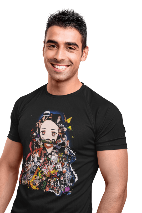 Playera Anime Hombre Algodon Demon Slayer Nezuko Kamado Beloma