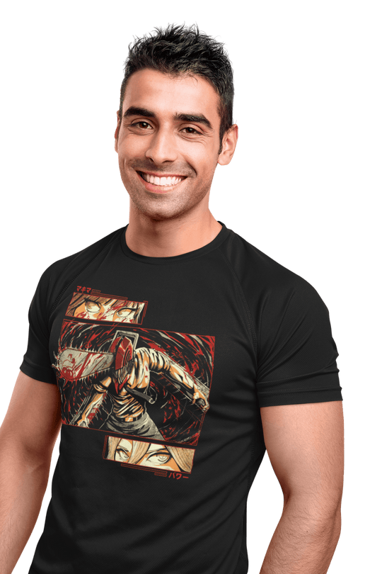 Playera Anime Hombre Algodon Chainsaw Man Beloma