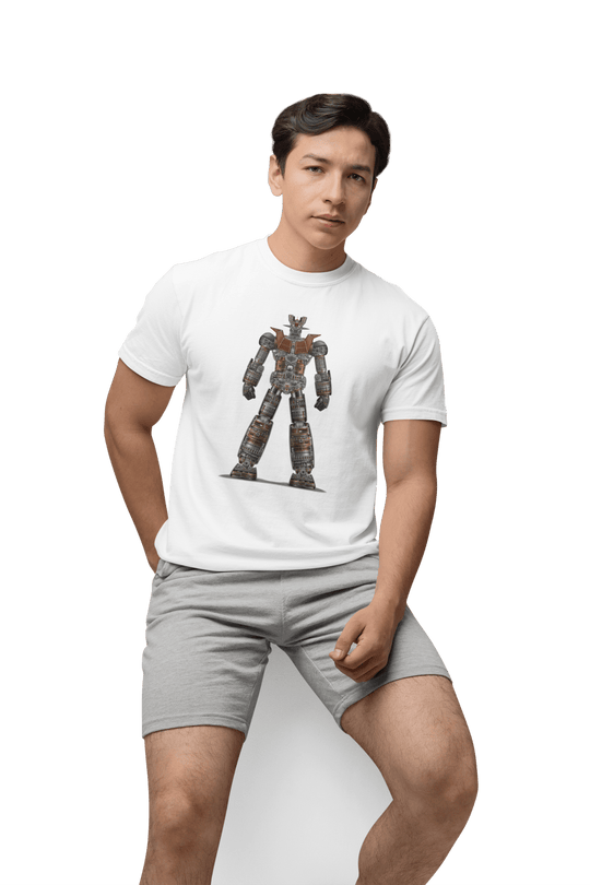 Playera Anime Hombre Algodon Mazinger Z Mecha Robots Beloma