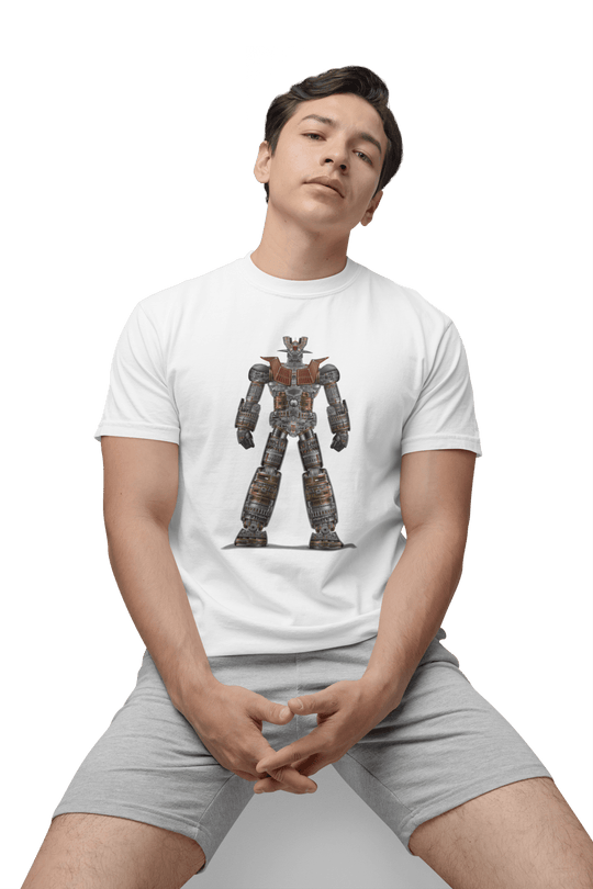 Playera Anime Hombre Algodon Mazinger Z Mecha Robots Beloma