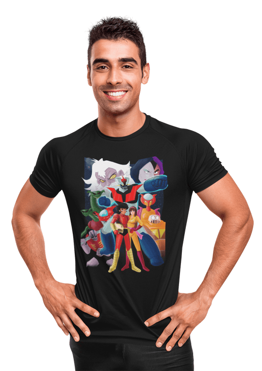 Playera Anime Hombre Algodon Mazinger Z Mecha Robots Beloma