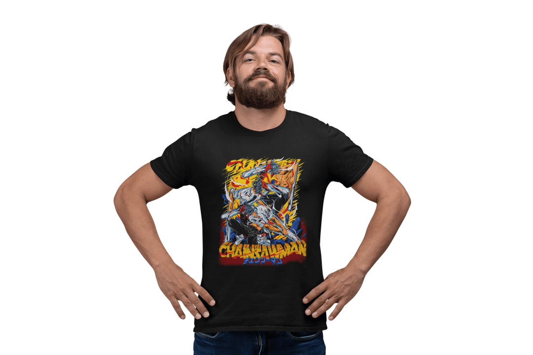 Playera Anime Hombre Algodon Chainsaw Man Beloma