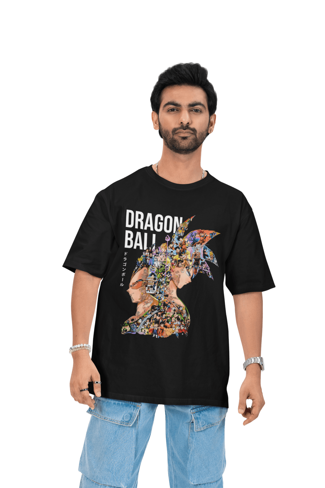 Playera Anime Hombre Dragon Ball Goku Vegeta Beloma