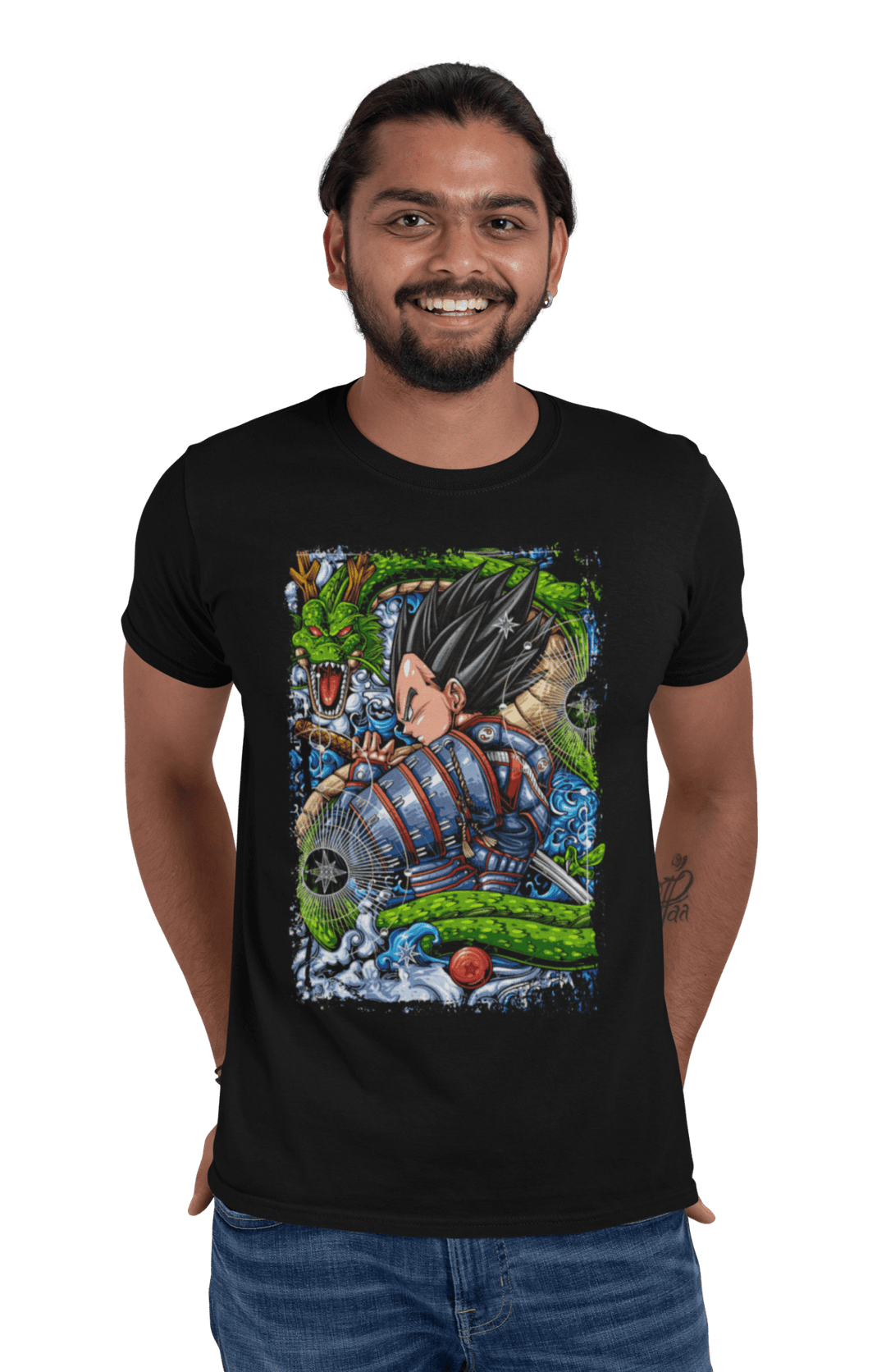 Playera Anime Hombre Dragon Ball Vegeta Beloma