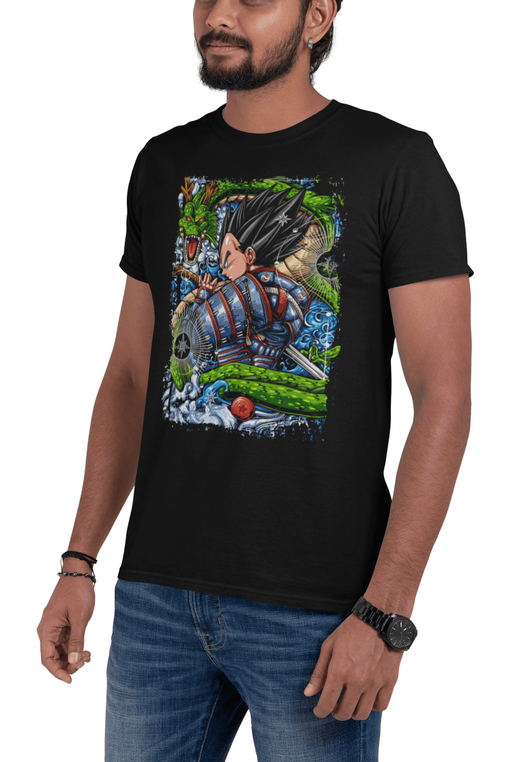 Playera Anime Hombre Dragon Ball Vegeta Beloma