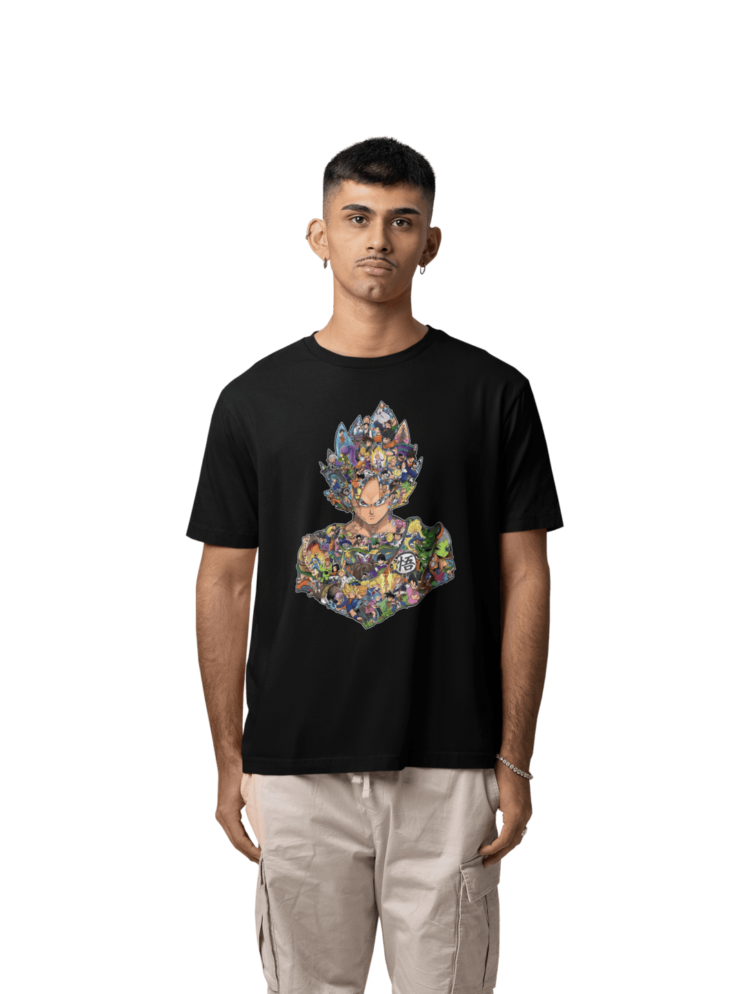 Playera Anime Hombre Algodon Dragon Ball Goku Beloma