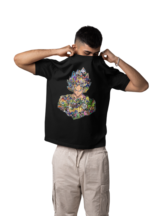 Playera Anime Hombre Algodon Dragon Ball Goku Beloma