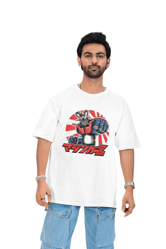 Playera Anime Hombre Algodon Mazinger Z Mecha Robots Beloma