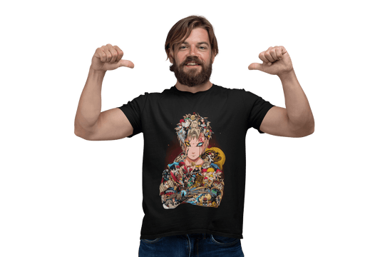 Playera Anime Hombre Algodon Naruto Ninja Gaara Beloma