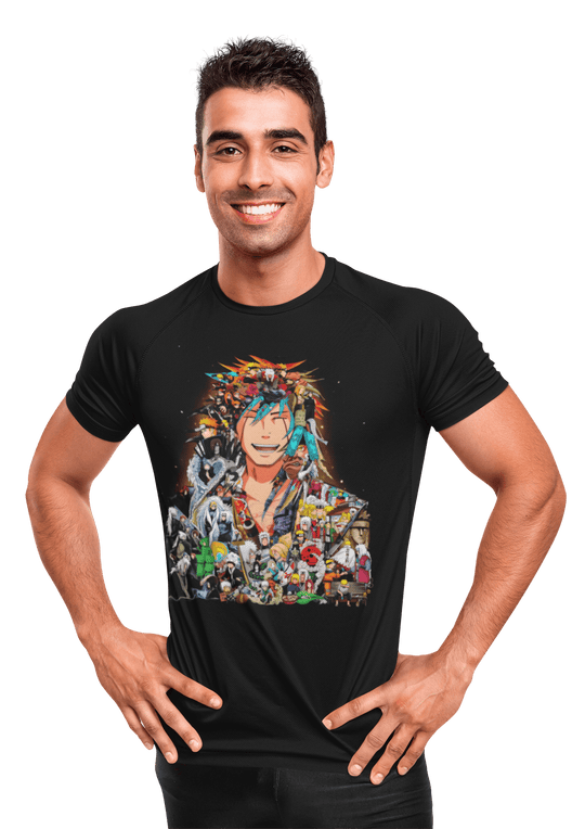 Playera Anime Hombre Algodon Naruto Jiraiya Beloma