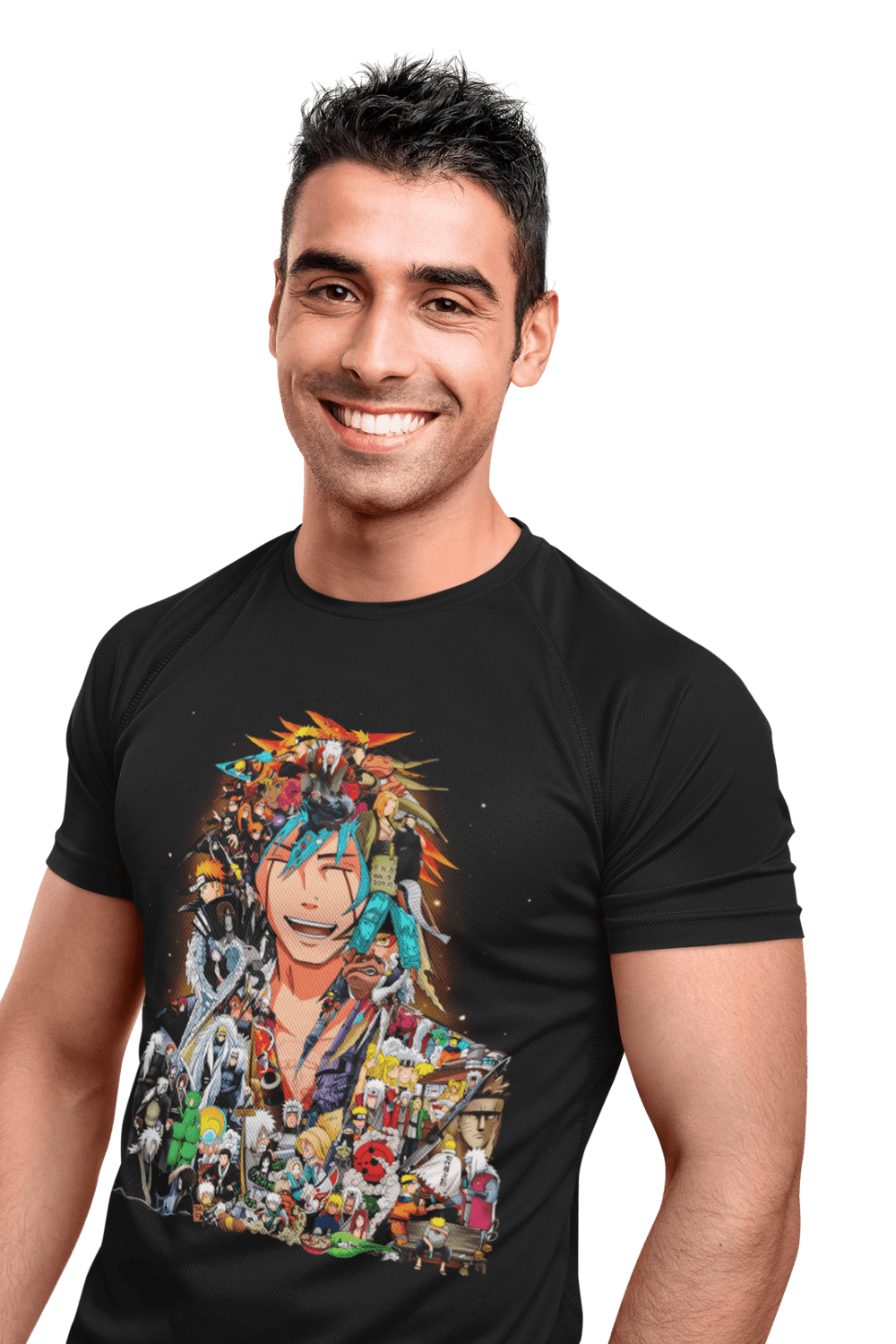Playera Anime Hombre Algodon Naruto Jiraiya Beloma