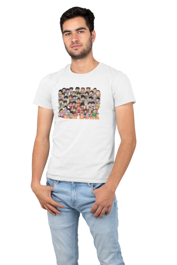Playera Anime Hombre Slam Dunk Diseño 43 Basquet Deporte Beloma