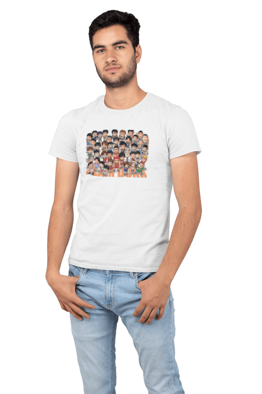 Playera Anime Hombre Slam Dunk Sakuragi Basquet Deporte Beloma