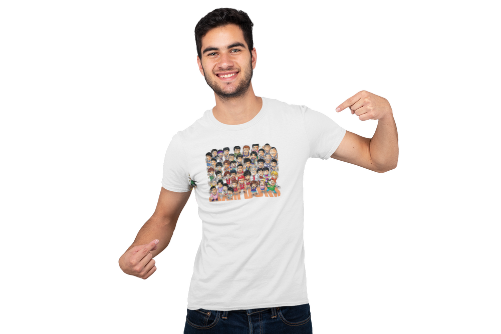 Playera Anime Hombre Slam Dunk Sakuragi Basquet Deporte Beloma