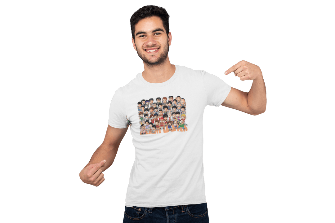 Playera Anime Hombre Slam Dunk Sakuragi Basquet Deporte Beloma