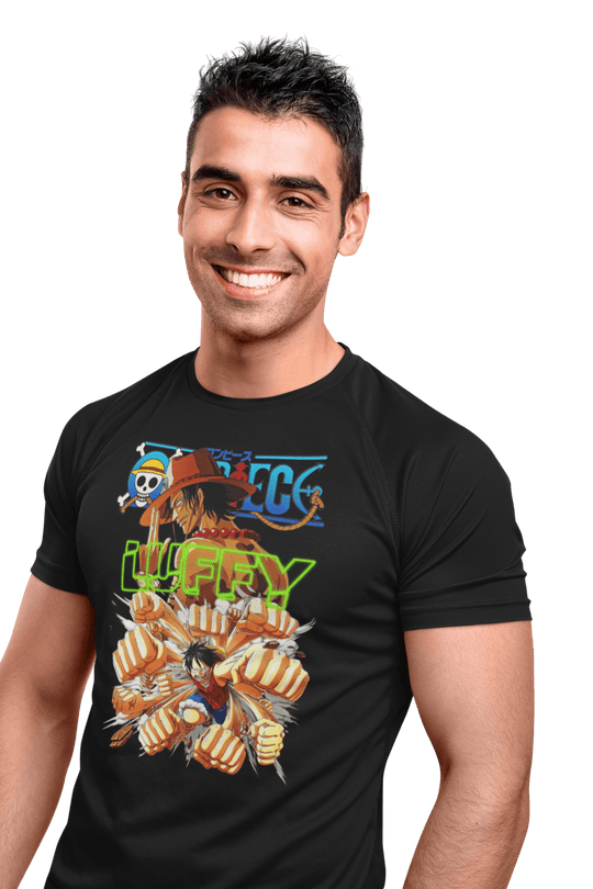 Playera Anime Hombre Algodon One Piece Luffy Beloma