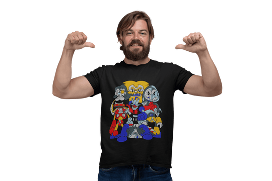 Playera Anime Hombre Algodon Mazinger Z Mecha Robots Beloma