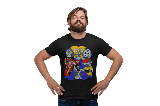 Playera Anime Hombre Algodon Mazinger Z Mecha Robots Beloma
