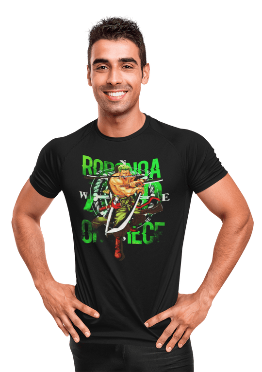 Playera Anime Hombre Algodon One Piece Zoro Beloma
