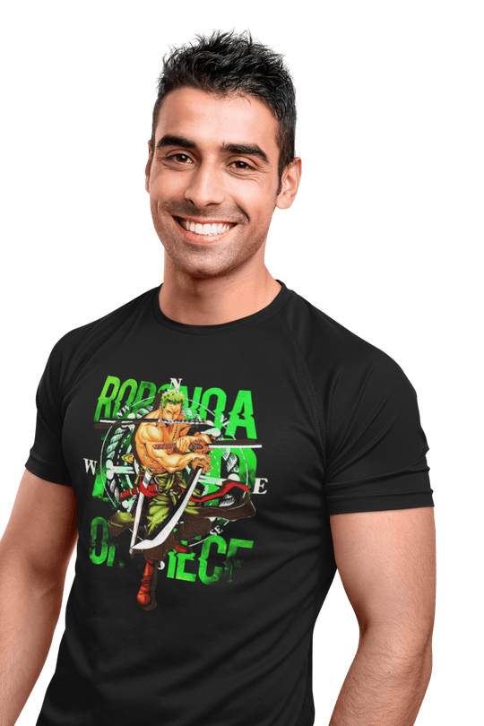 Playera Anime Hombre Algodon One Piece Zoro Beloma