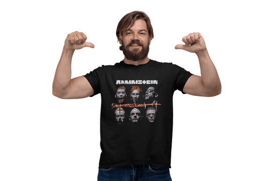 Playera Hombre Algodón Rammstein Música Beloma