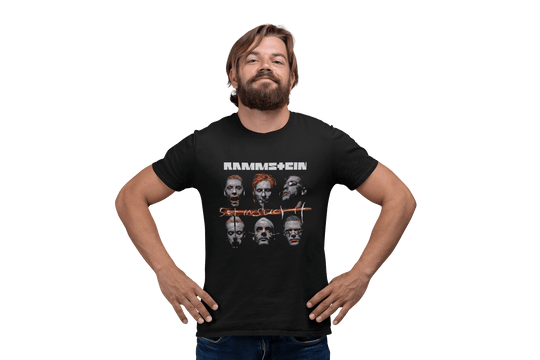 Playera Hombre Algodón Rammstein Música Beloma